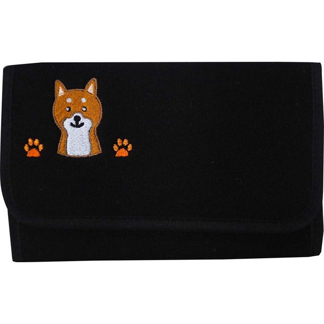 Dog Health Notebook Case Shiba (Brown)