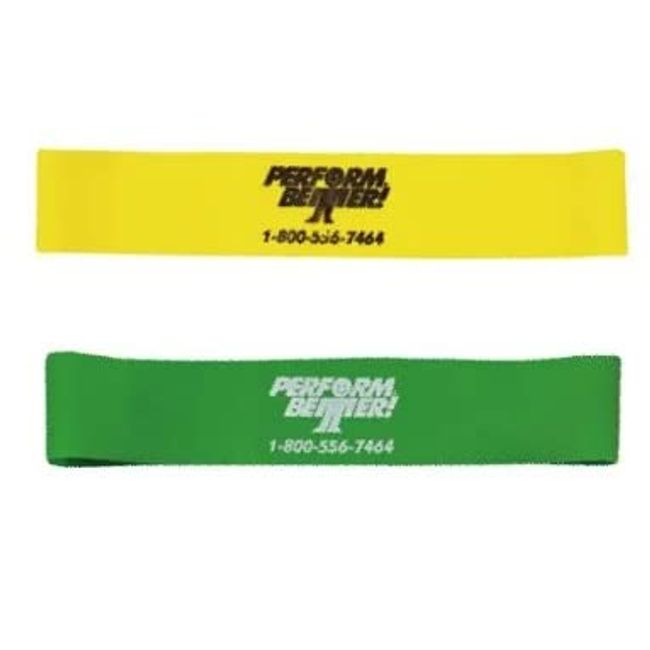 PERFORMANM BETTER Mini Band Trial 2-Color Set (Beginner) Training Tube