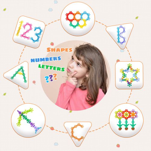 Loravou STEM Building Blocks Toy for Kids,300Pcs Interlocking Solid Plastic Educational Discs Toy,Creativity Building Toy for Preschool Kids Aged 3+,Round Soft and Safe Material,Size Merge Set