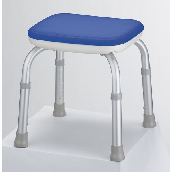 Shower Bench Mini Backless Type Blue 536 – 180 (aron化成) (Shower Bench)