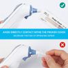 100 Pcs Ear Thermometer Probe Covers, Refill Caps Replacement Lens Filter Protector for All Braun Thermometer Models