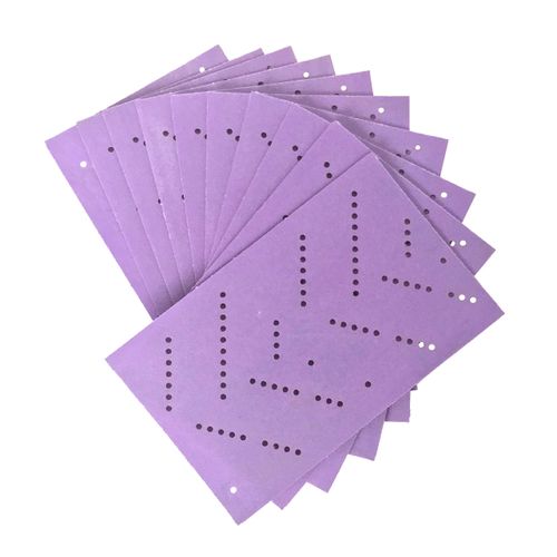 Sandpaper Sandpaper 3M™ Cubitron™ II Clean Sanding Sheet Small Pack Grit Size 240+ H/SHT 240 CBT S 120mm X 75mm