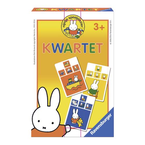 Ravensburger Board Game Miffy Quartet 20716 9 (Kids Collecting Game)