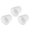 3Pcs Small Lamp Shades E14 Bright Thin Lightweight High Transmittance US
