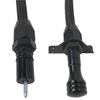 BUTITNOW 700R4 4L60E 4L80E Firewall Mounted Trans Flexable Dipstick Compatible for G M/Chevy