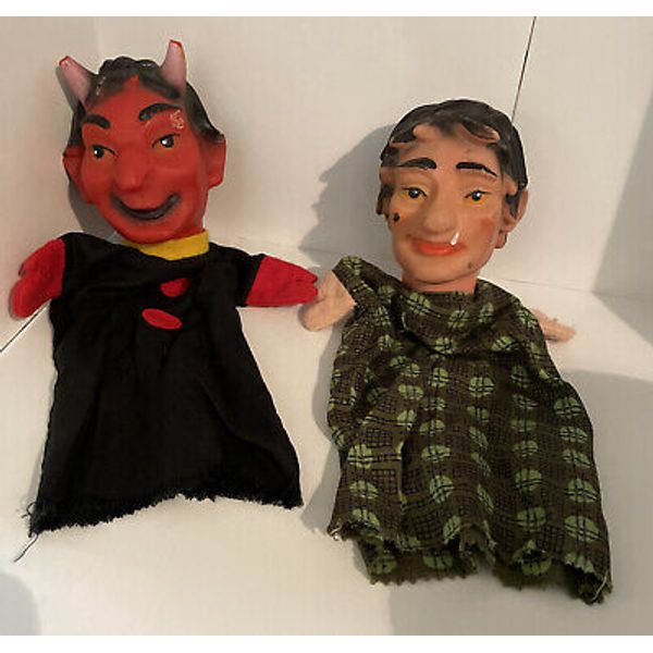 Lot of Vintage Hand Puppets  “2” German