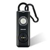 POLICE Personal Alarm Keychain Rechargeable Flashlight Emergency Siren 2 PACK