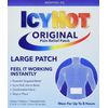 Icy Hot Medicated Patch Extra Strength Pain Relief Patch for Back or Large Area, 5 Count