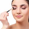 Kabuki and Precise Makeup Brush Set 16 Pc Black and Rose Gold