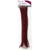 Cousin DIY Red Tinsel Stems, 6mm x 12 inch, 25 Pack