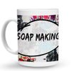 Makoroni - SOAP MAKING Hobby 15 oz Ceramic Large Coffee Mug/Cup Design#67