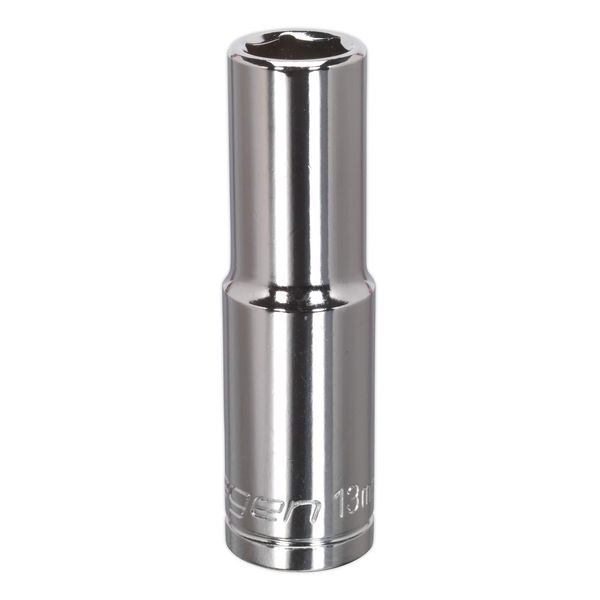 Sealey WallDrive® Socket 13mm Deep 1/2"Sq Drive - S0669