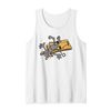 Funny Mouse Trap Tank Top, White