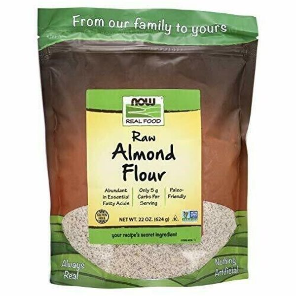 NOW Foods, Almond Flour with Essential Fatty Acids, 5 g Carbs per Serving, 22...