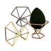 Itisyou Makeup Sponge Holder, Puff Stand, Puff Stand, Makeup Sponge Stand, Puff Storage, Makeup Puff Holder, Women, Lady, Girl, Beauty Tool (Silver Plated)