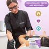 NaturaverdePro Lavender Soft Wax for Body and Facial Hair Removal, Wax Hair Remover for Women, All Skin Types, Formulated with Soothing Chamomile - 14oz