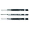 Parker Quink Gel Ball Pen Refill Medium - Black (Blister Pack)
