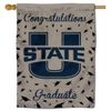 Utah State Aggies College Graduation Gift Banner Flag