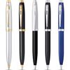 Sheaffer 100 - Refillable ballpoint pen, glossy black, chrome trim