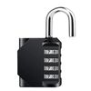Combination Locker Padlock, 4 Digit Coded Padlock, Gym Lock, School Locker Lock, Weatherproof Combination Lock Outdoor (1pcs Short)