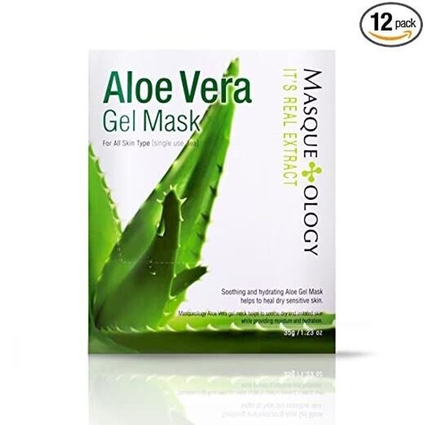 Masquelogy Aloe Vera Gel  Mask For Tired, Irritating skin, ACNE. Free Shipping!