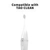Replacement Toothbrush Heads Compatible with TAO Clean Electric Toothbrush Replacement Heads, 5 Pack (White)