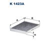 Filtron K 1423A Filter Interior Air