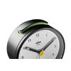 BRAUN/Brown Analog Alarm Clock BC12BW, Black, Minimalist