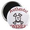 CafePress Authentic Bonehead Magnet 2.25" Round Magnet, Refrigerator Magnet