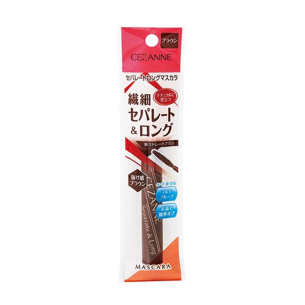 Cezanne Separate Long Mascara ‐ Brown