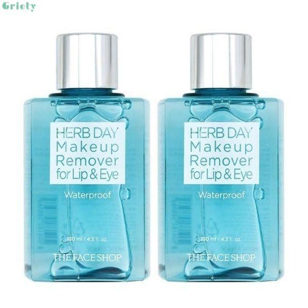 The Face Shop Herb Day Waterproof Lip &amp; Eye Makeup Remover 13...