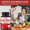 Lion's Mane with Cordyceps 10:1 Strength Extract lmmune Support 120Caps*3bottles