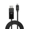 LINDY 1m USB Type C to DP 1.4 Adapter Cable with HDR