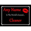 Cleaner Personalised World's Sexiest Certificate