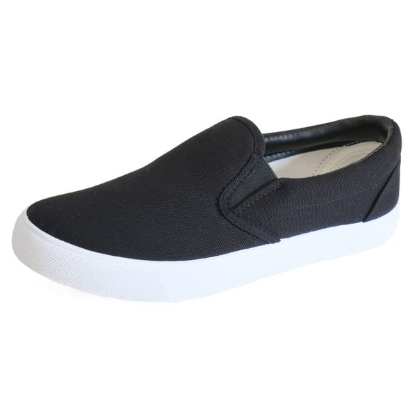 AmiAmi Adult Casual Slip-On Sneakers - black