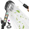 High Pressure Shower Head with Handheld Spray Filtered Showerhead 3 Spray Modes