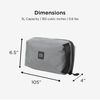 TravisMathew Approach Case TMB300, Shadow Grey