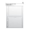 Xcut A4 Embossing Folder Storage Case Wallets (5pk) - with A5 Pockets