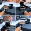 NEOUZA Coffee Distributor - Gravity Self Fit Espresso Filter Filter Leveler with 3 Leaf Clover Base (53mm)