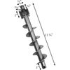 Enviro Pellet Stove Auger Shaft: EF-025-AMP