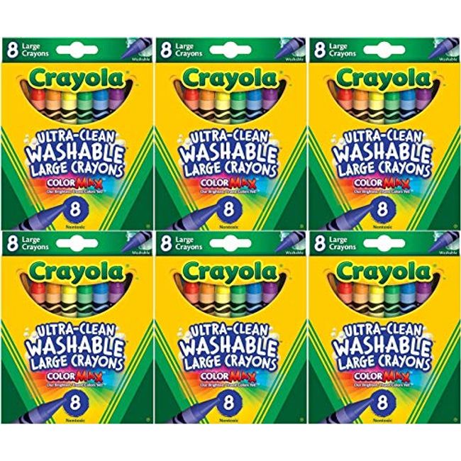 Crayola Large Crayons 8 Count