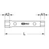 KS Tools Rohrsteckschlüssel 16x17mm