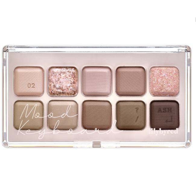 Lilybyred Mood Keyboard Eye Palette, 1ea, 02 From the Mauve you can't help but love