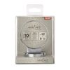 Tatay Martins Wall Bracket, Zamak, Silver, One Size