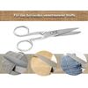 Haushaltsschere Stoffschere Ergonomisch 13 cm Edelstahl rostfrei