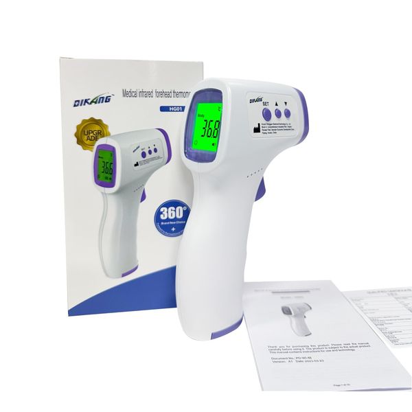 2 Pack Infrared Thermometer NONCONTACT Forehead FDA approved Temperature Guns