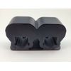 Wall Mount Holder fits (2) Milwaukee M12 Batteries