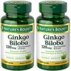 2 Pack GINKGO BILOBA 120 mg - 200 Caps (2x100) Brain Function & Memory Non-GMO