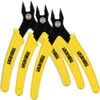 DOWELL Micro Cutter Flush Cutter Electronics Soft Wire Cutter Professional Cutting Copper And Aluminum Wire Cables (3PC)