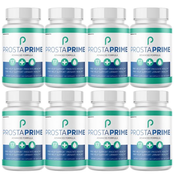 ProstaPrime Prostate Supplement for Men - Prosta Prime Bladder - 8 Bottles